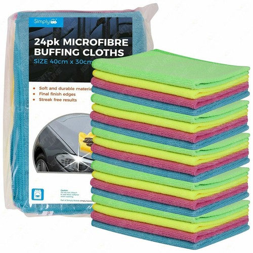 24x large microfibre buffing - large,