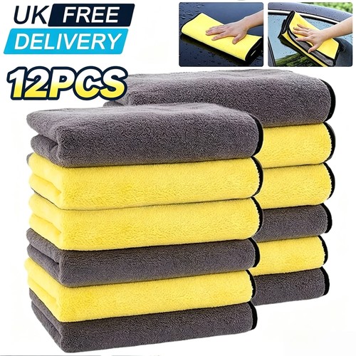 12x car cleaning towels drying - car,