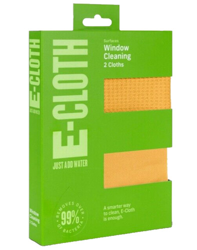 Cloth window glass polishing - e-cloth,