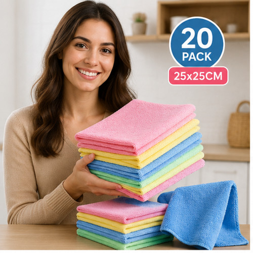 Pack microfiber cleaning - 20,