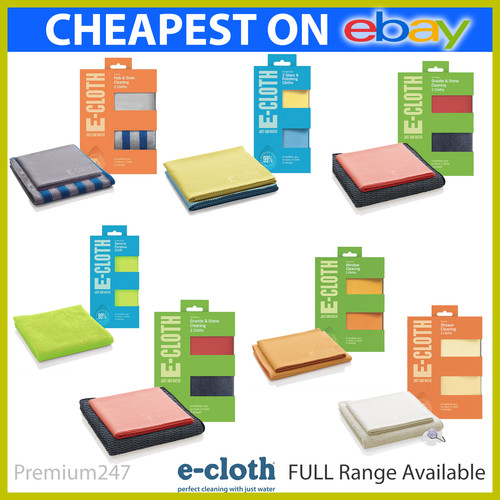 Cloth glass polishing - e-cloth, &